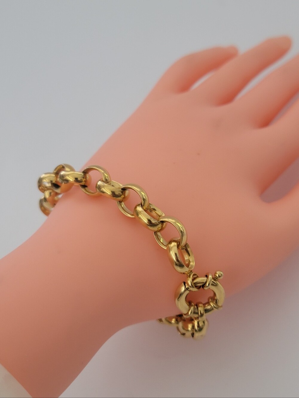 Edforce Stainless Steel Link Bracelet 7"